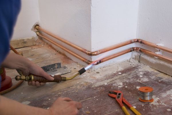 Copper Pipe Repair in Hendersonville