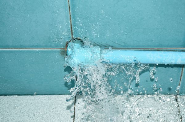 Broken Water Line Repair in Hendersonville